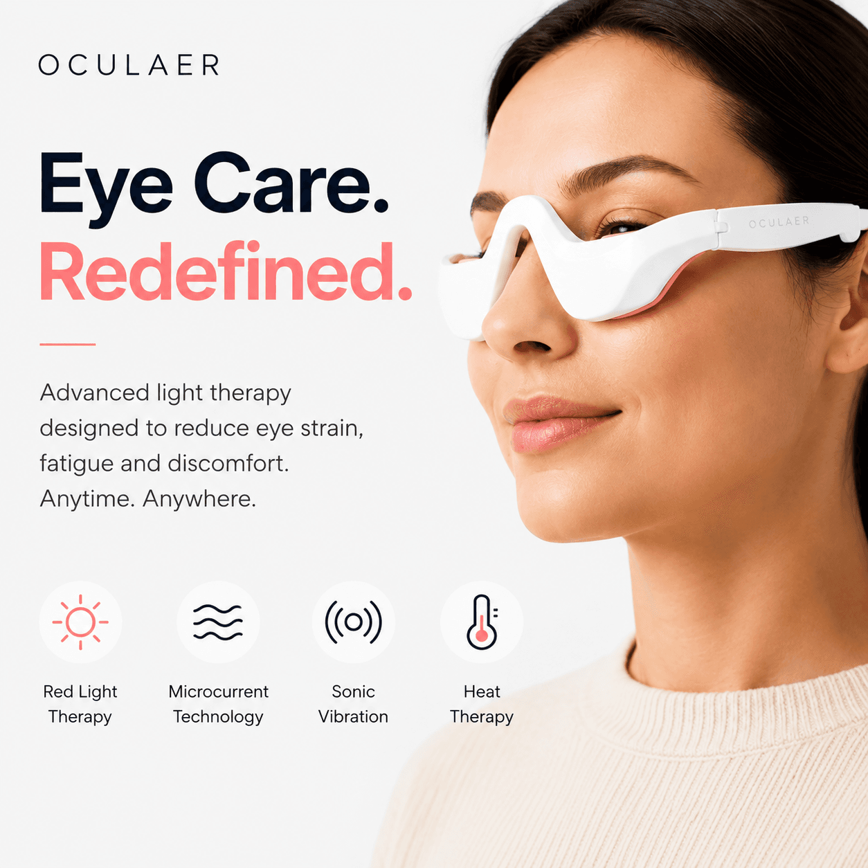Oculaer Eye Care Redefined — clinical eye therapy device